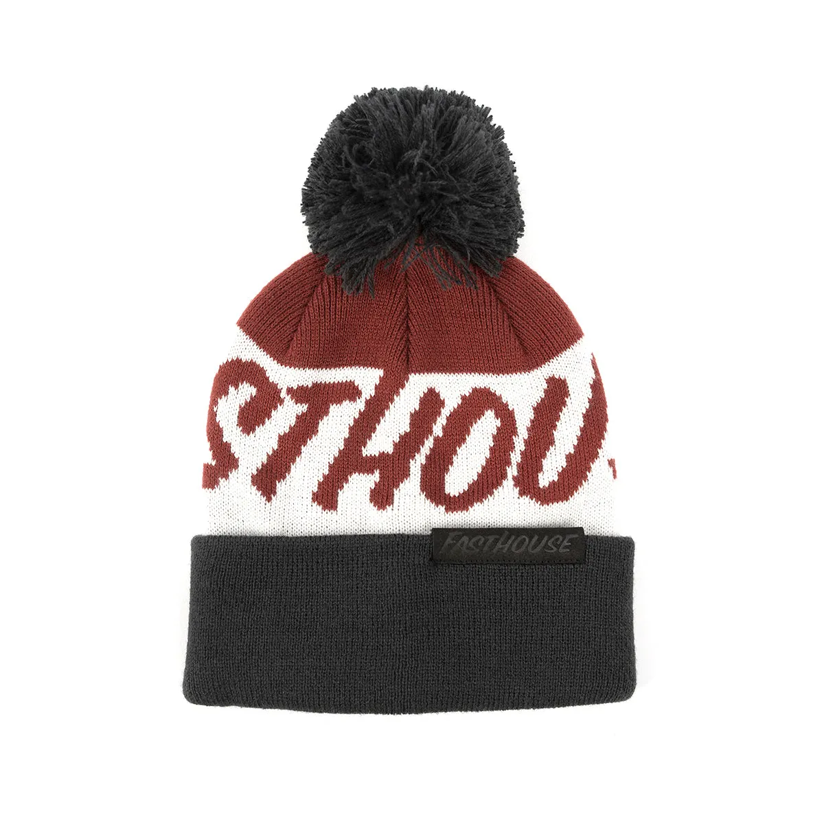 Fastball Youth Beanie - Rust/Smoked Navy