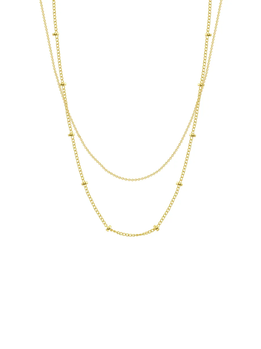 Favorite Mixed Chain Layering Necklace Set