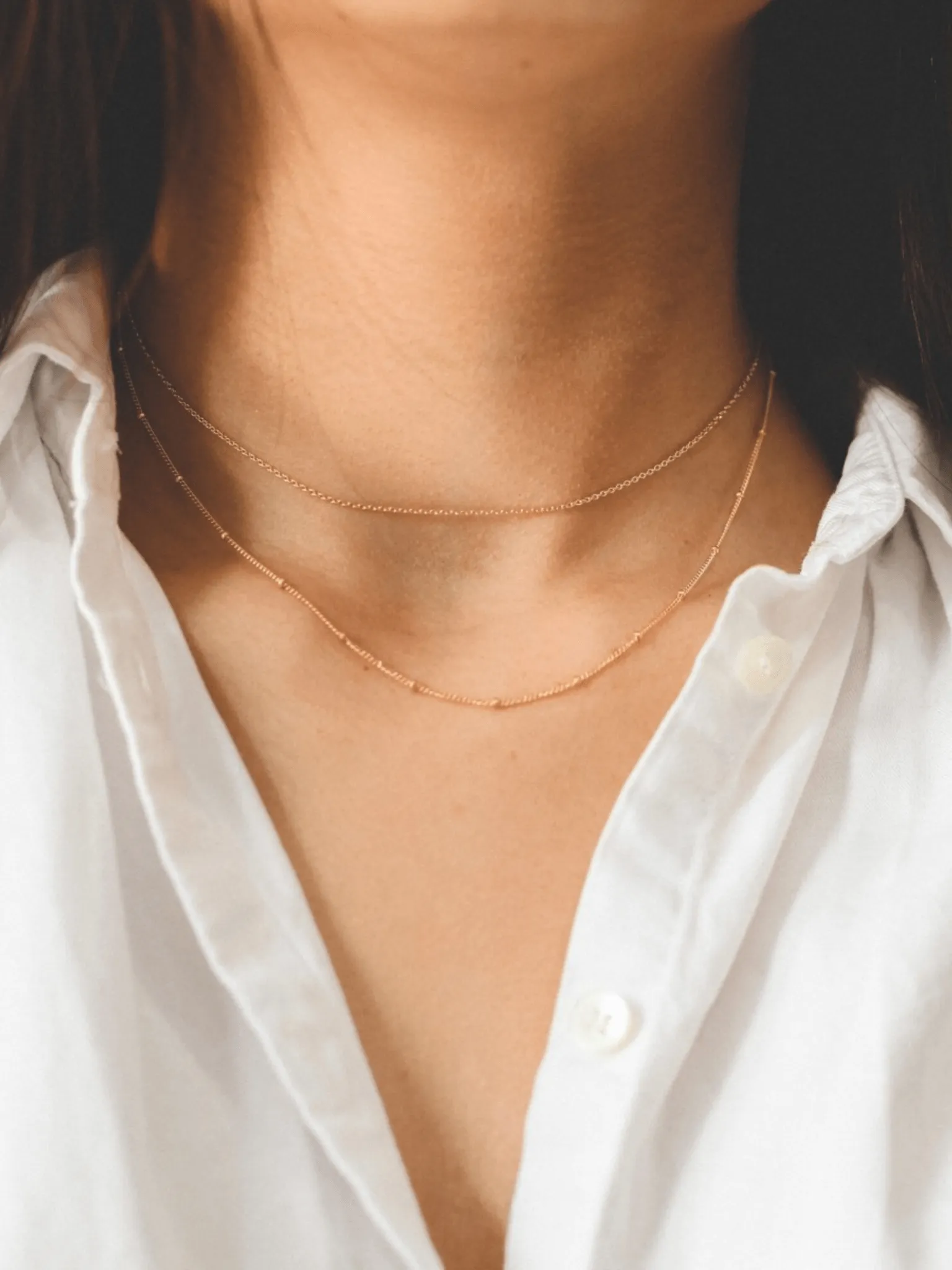 Favorite Mixed Chain Layering Necklace Set