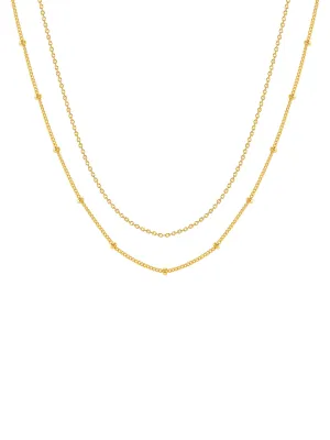 Favorite Mixed Chain Layering Necklace Set