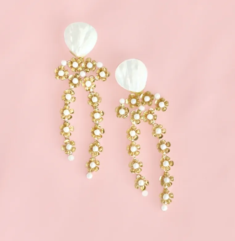 Floral Peachtree Earrings