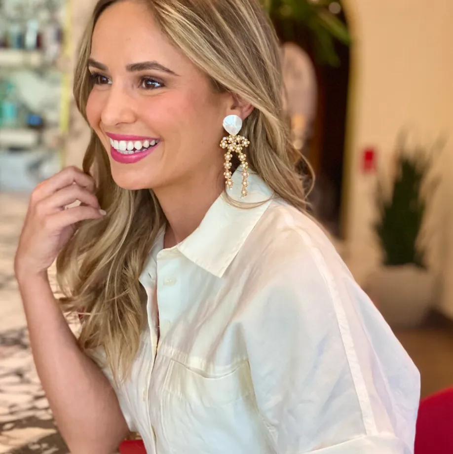Floral Peachtree Earrings
