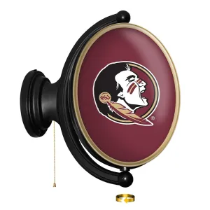 Florida State Seminoles: Original Oval Rotating Lighted Wall Sign