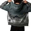 FOX RACING LINDON SASQUATCH ZIP-UP HOODED SWEATSHIRT