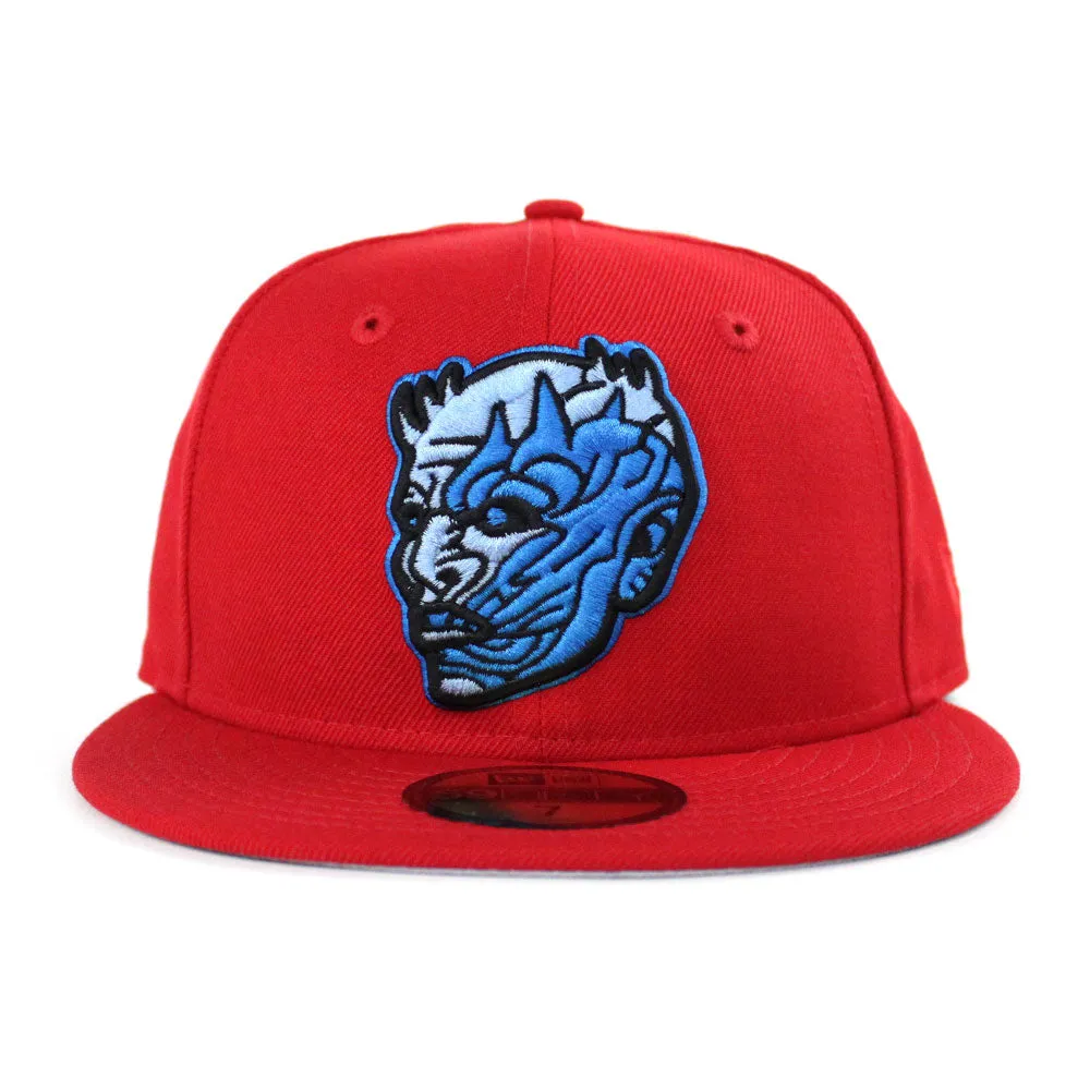 Game of Thrones Night King New Era 59Fifty Fitted Hat (Red Gray Under Brim)