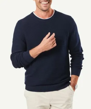 Gazman Textured Cotton Crew