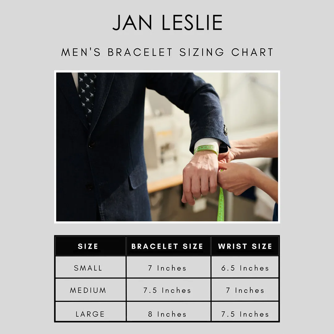 Gemstone Bead Bracelet with Alternating Accent Beads | Jan Leslie