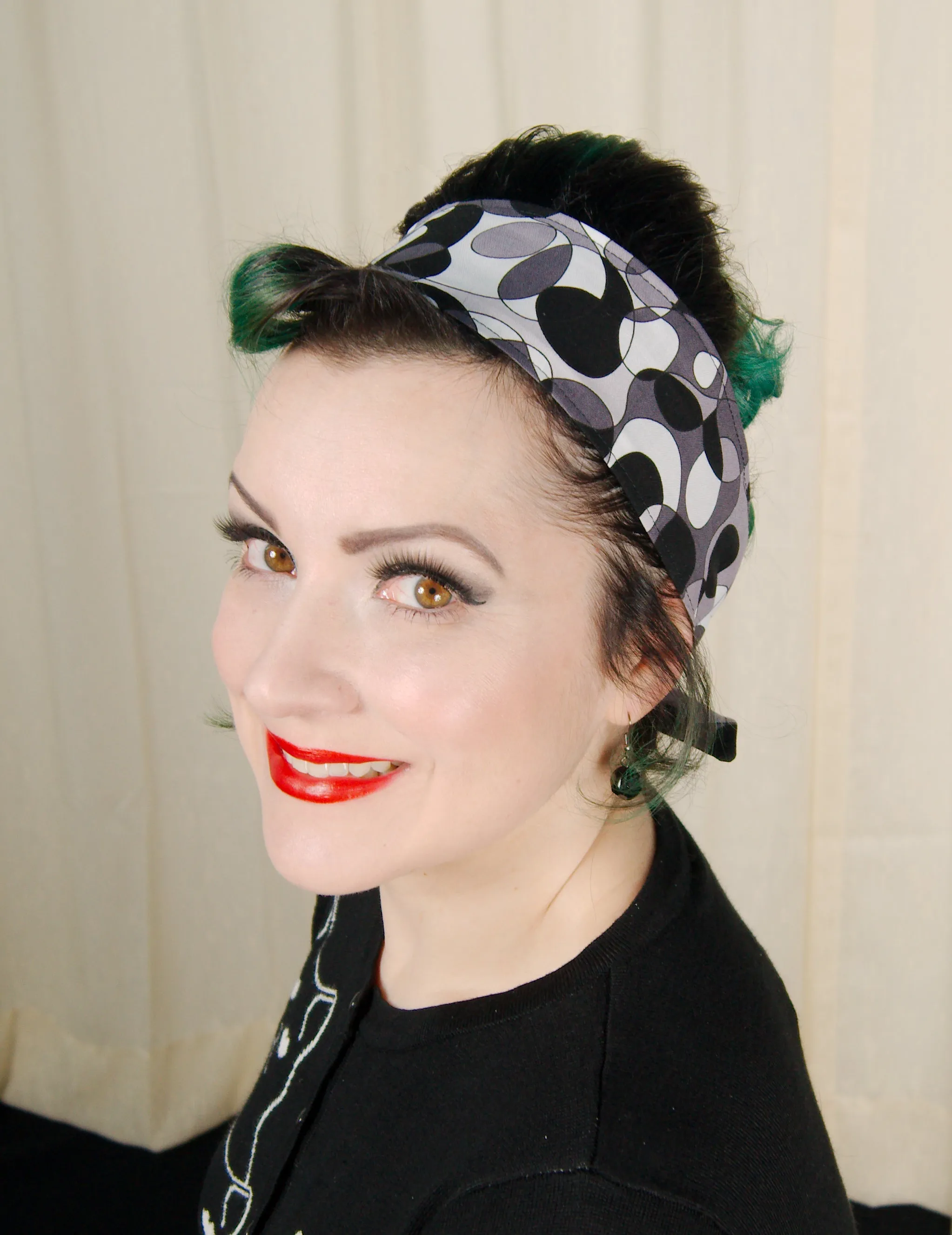 Geometric Abstract Hair Tie