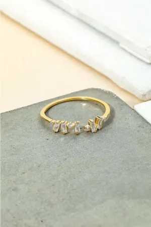 Gold Baguette Ring