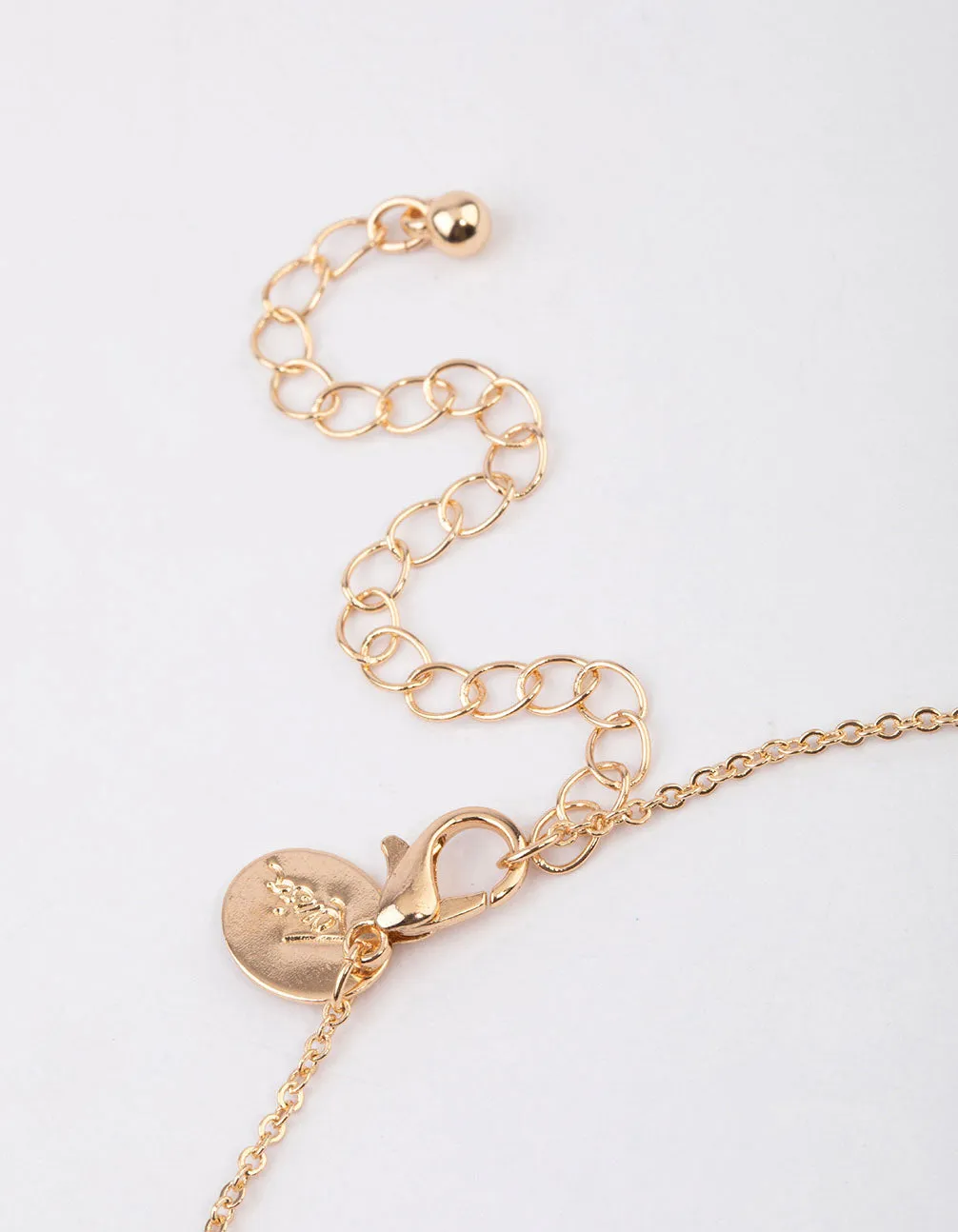 Gold Pave Butterfly Necklace & Polishing Set