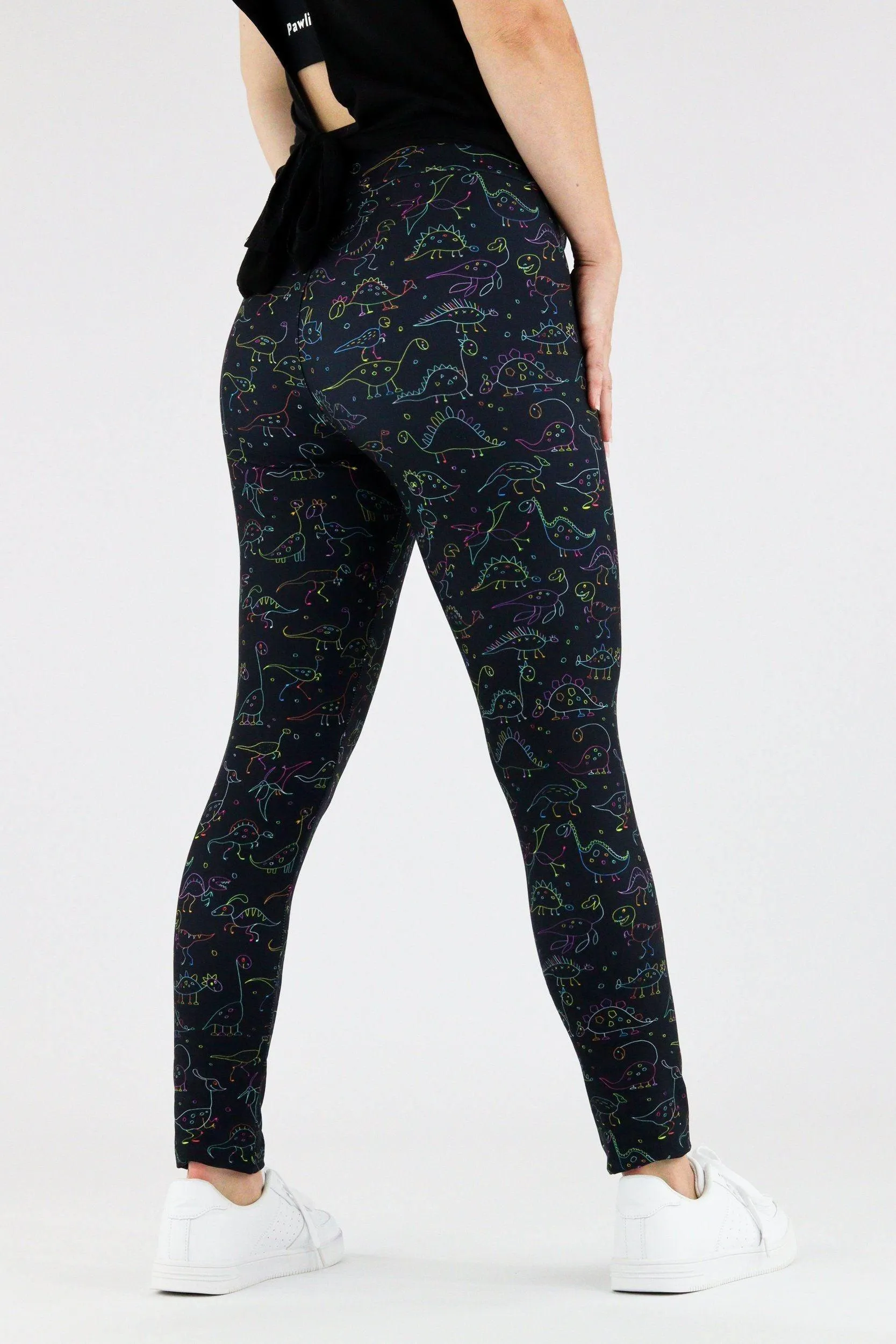 Goofy Dinosaurs - Casual Leggings