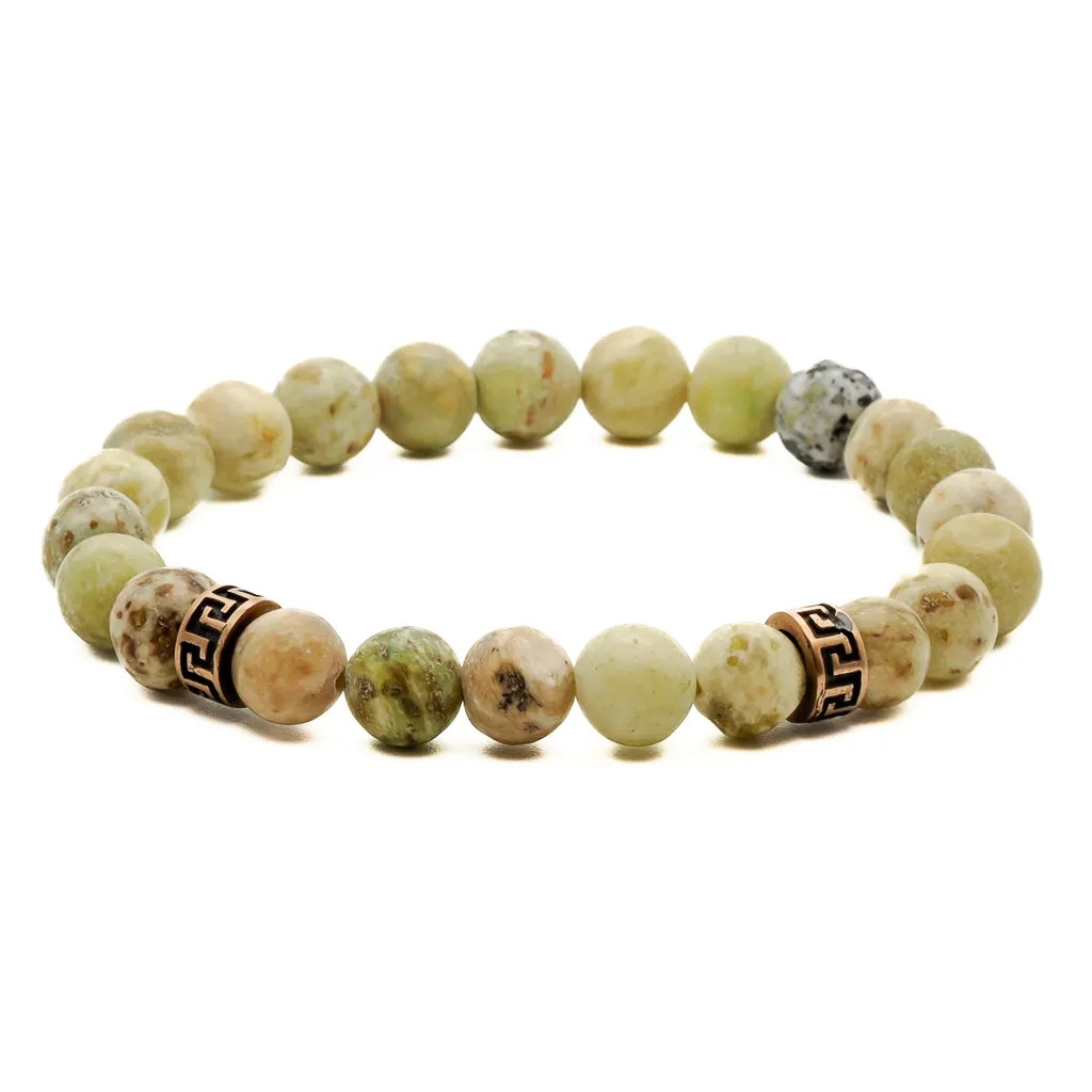 Greek Men Beaded Bracelet