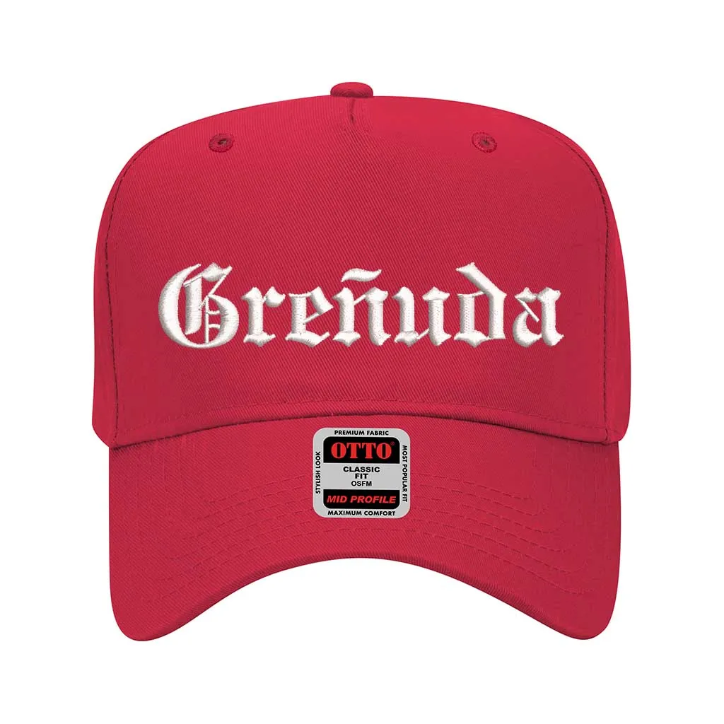 Greñuda 5-Panel Baseball Cap – Fun & Bold Embroidered Statement Hat