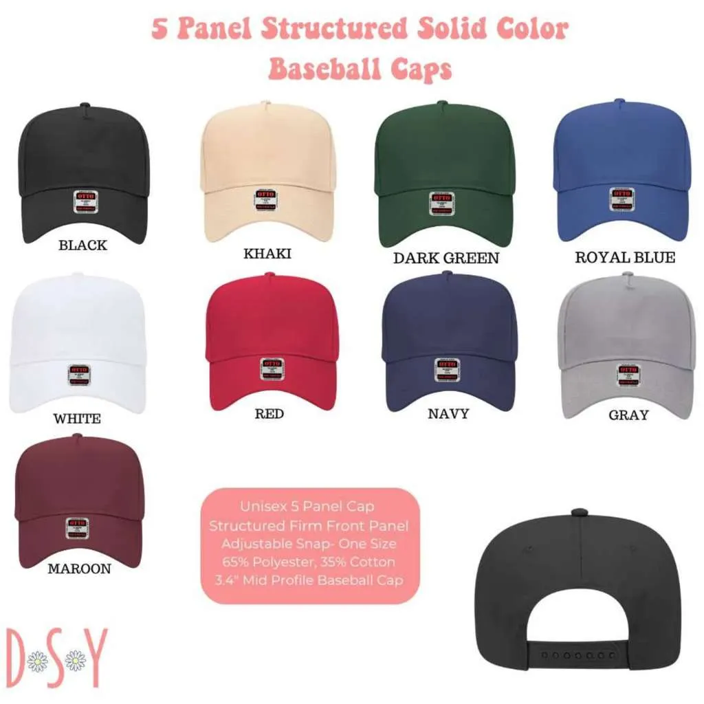 Greñuda 5-Panel Baseball Cap – Fun & Bold Embroidered Statement Hat