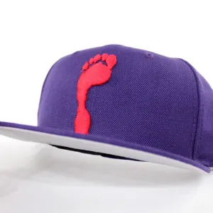 HalfTime Peddlers New Era 59Fifty Fitted Hat (Purple Red Gray Under Brim)