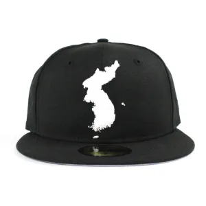 HANBANDO New Era 59Fifty Fitted Hat (Black Gray Under Brim)