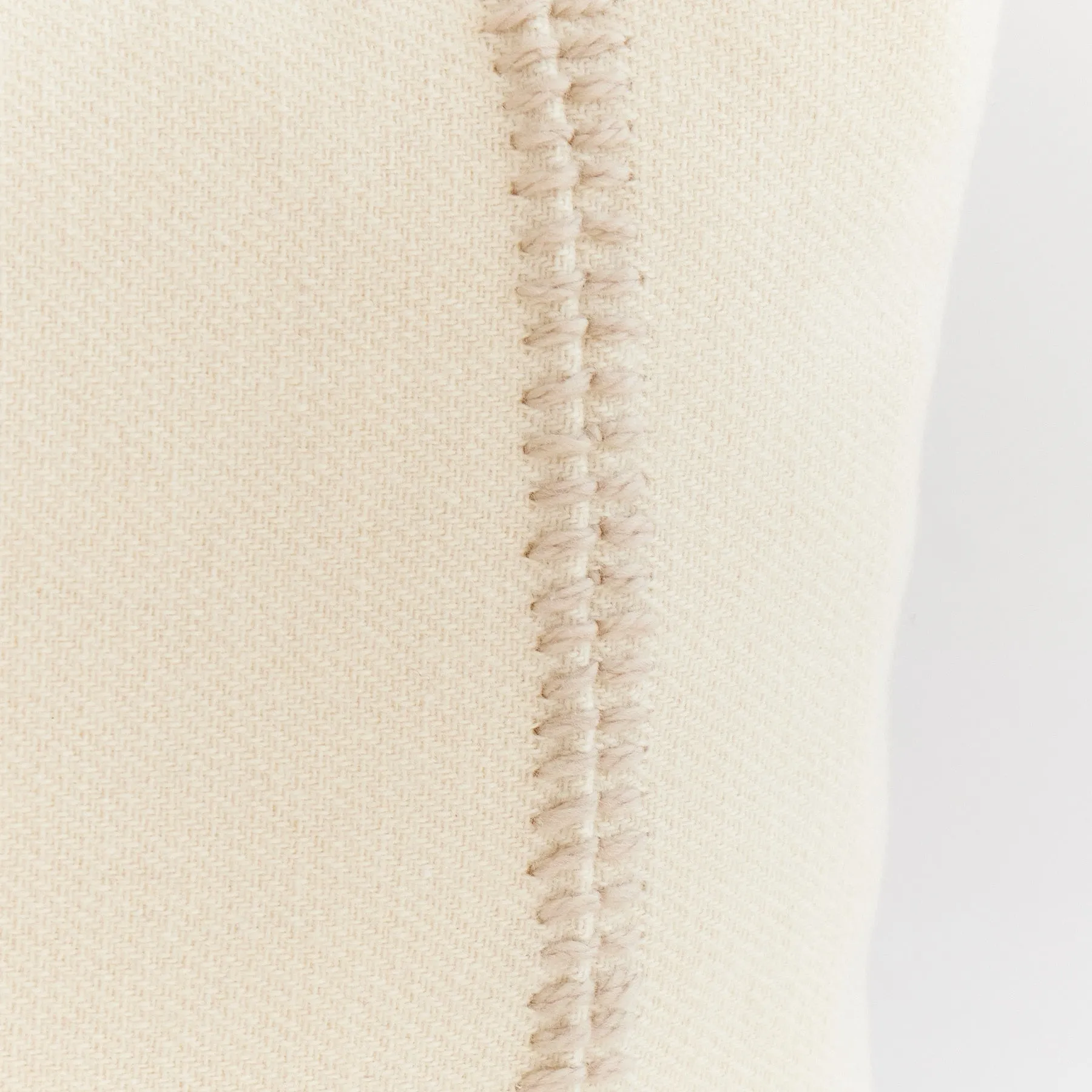 Hand-Dyed Wool Embroidered Pillow Cover - Sofia Collection