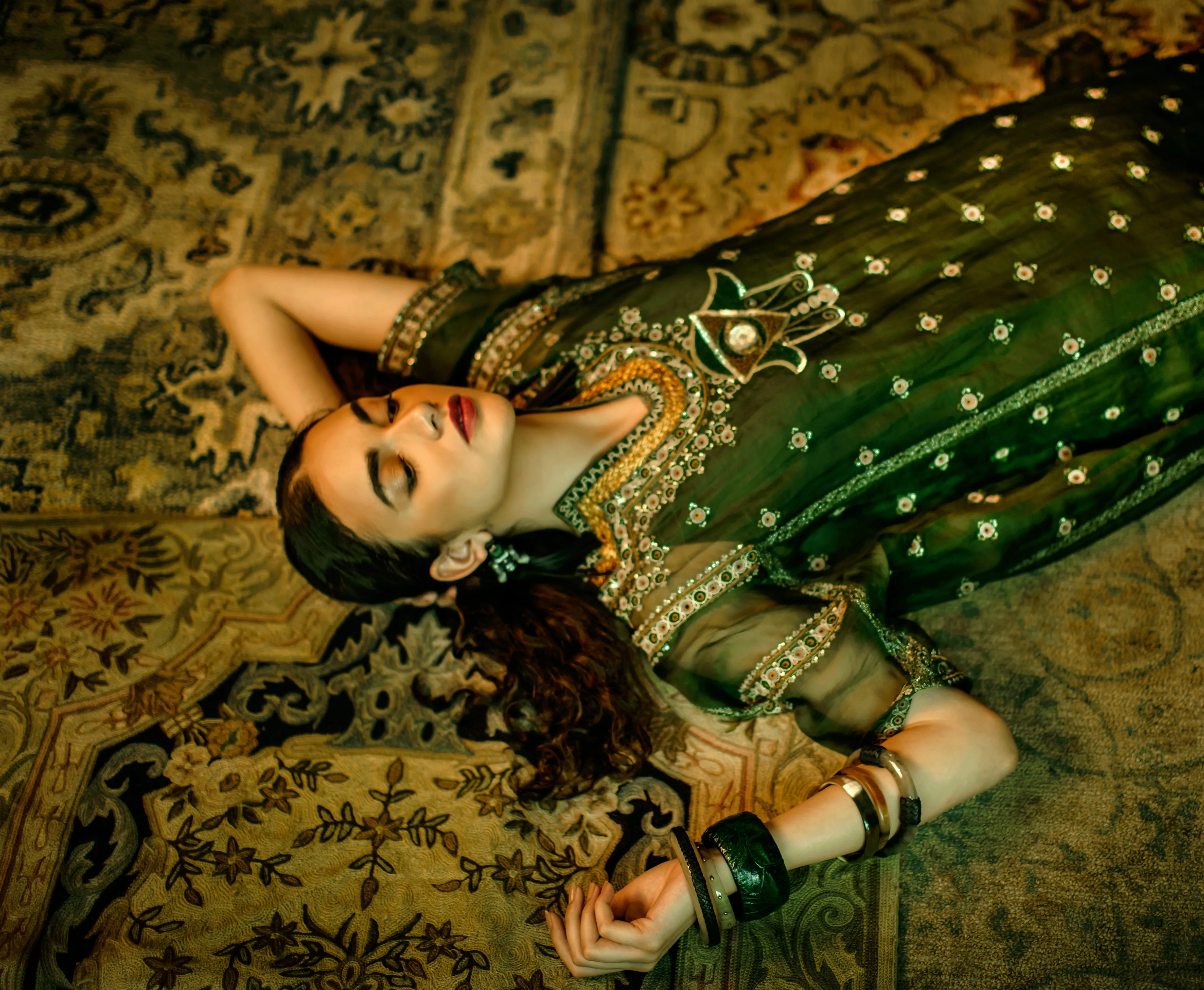 Heirloom  -   the-light-gold-banjara-dress