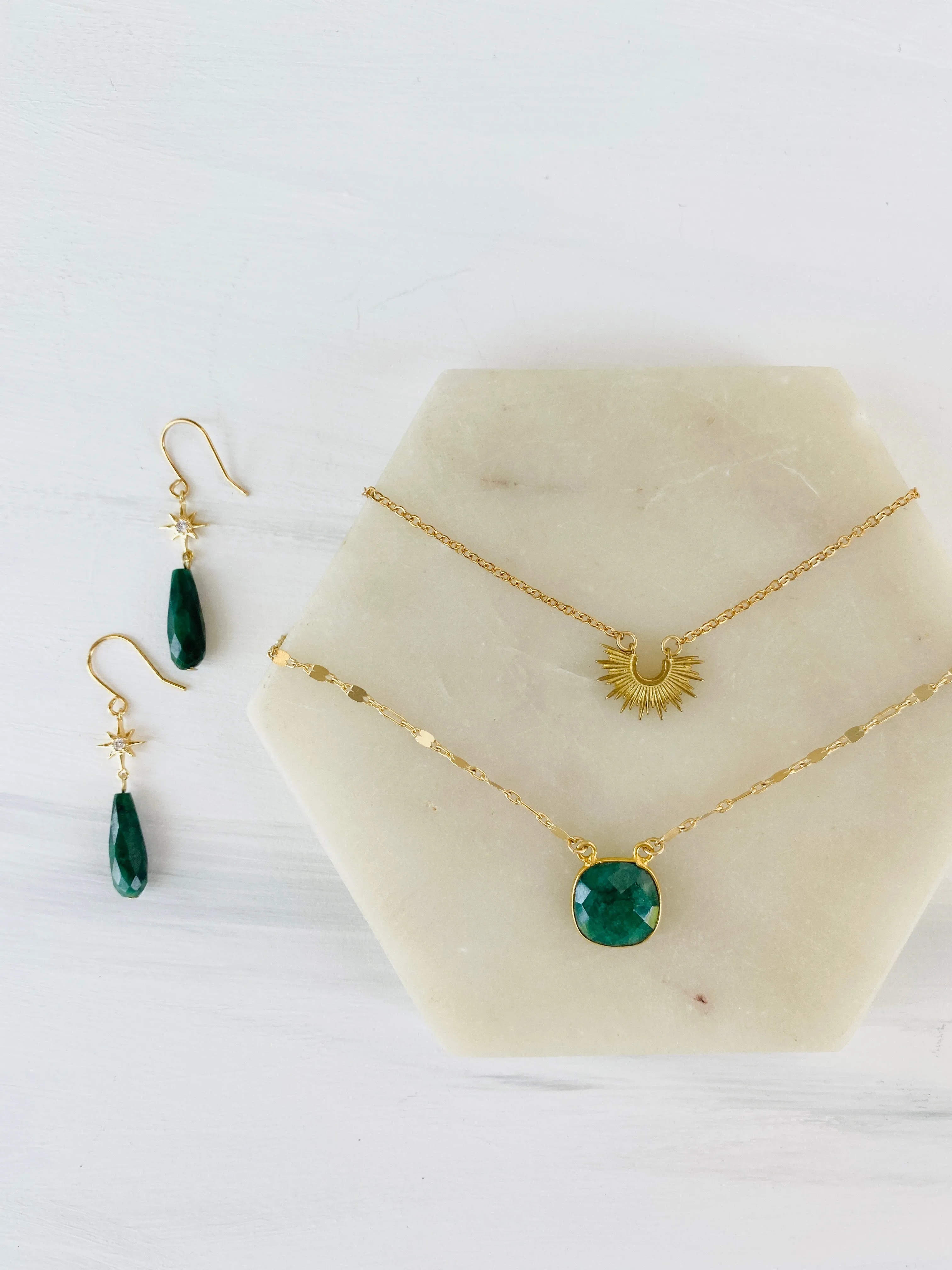 Horizon Sun Necklace
