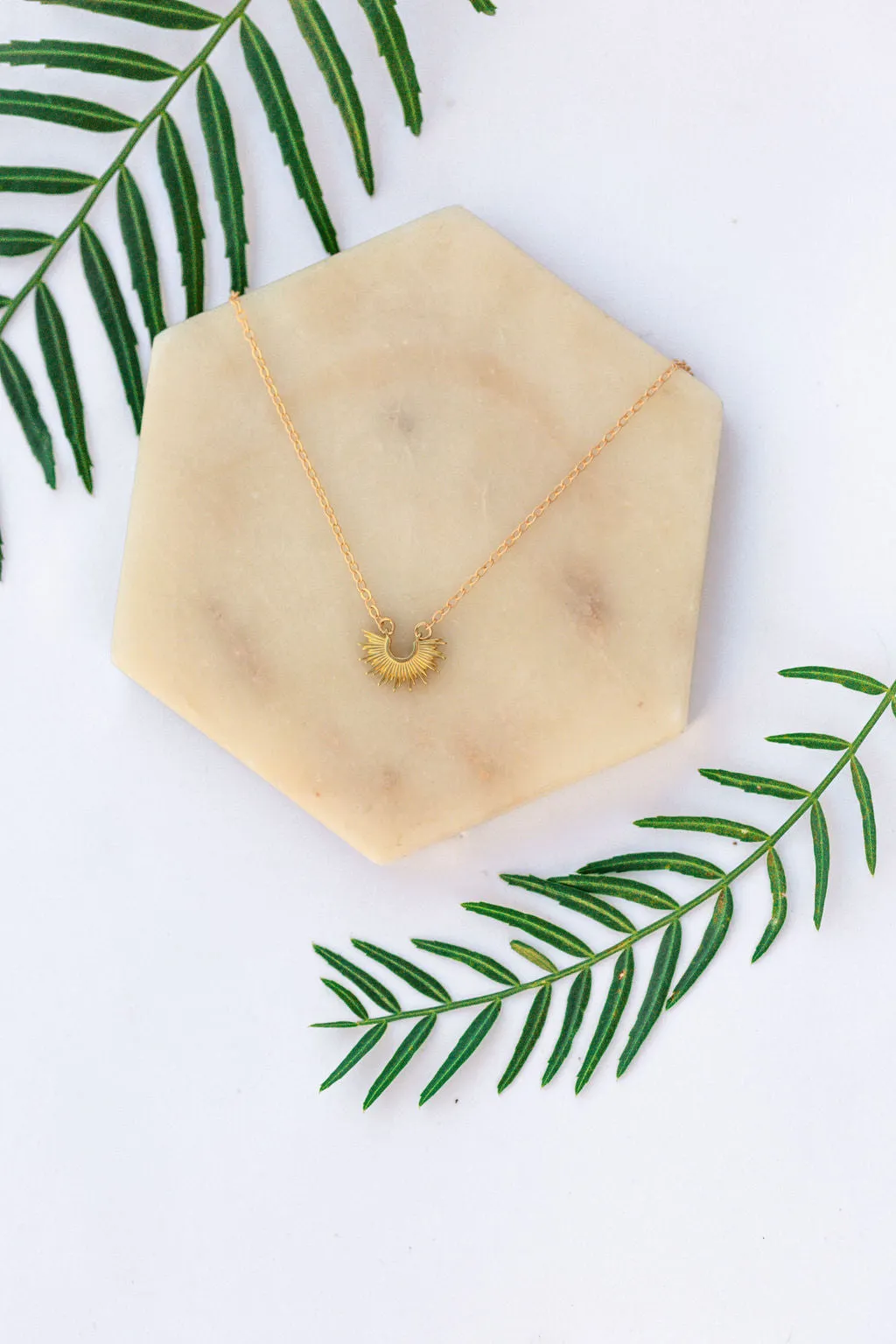 Horizon Sun Necklace