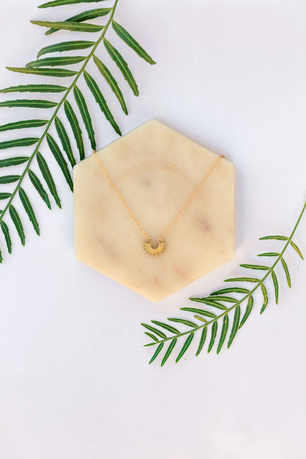 Horizon Sun Necklace