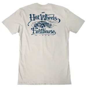 Hot Wheels Getaway Midweight Tee - Light Gray