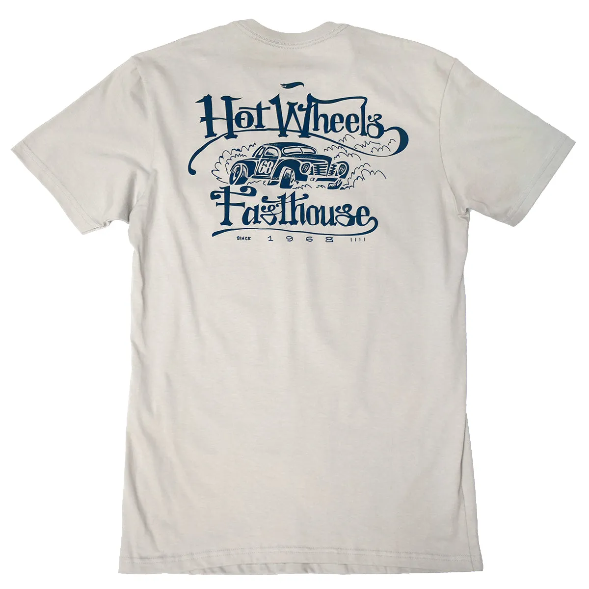 Hot Wheels Getaway Midweight Tee - Light Gray