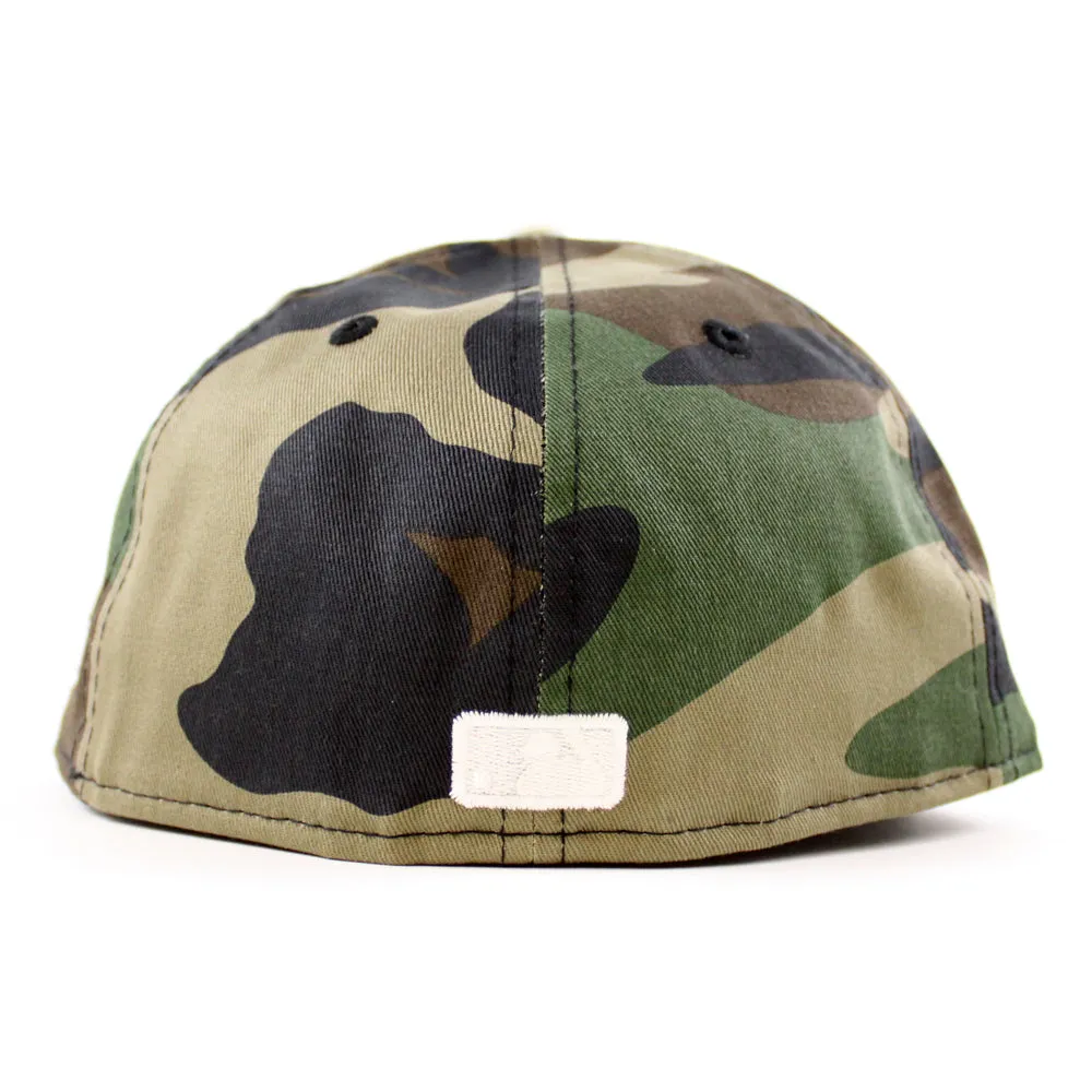 Houston Astros 60 YEARS New Era 59Fifty Fitted Hat (Camo Chrome White GREEN Under Brim)