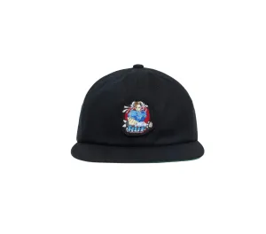 HUF x Street Fighter Chun-Li Snapback Hat - Black