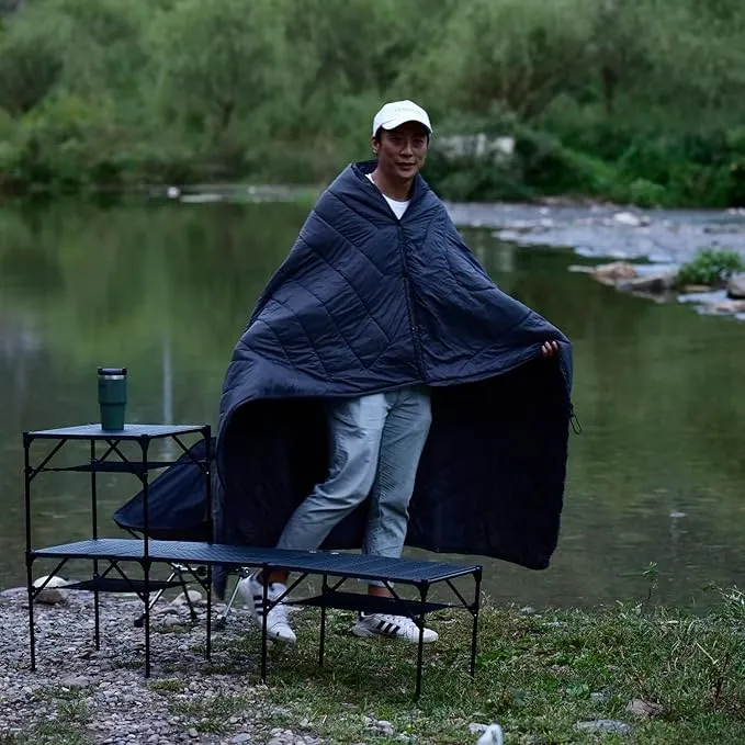 iClimb 3M Thinsulate Insulation Warm Camping Blanket Ultralight Compact Blue