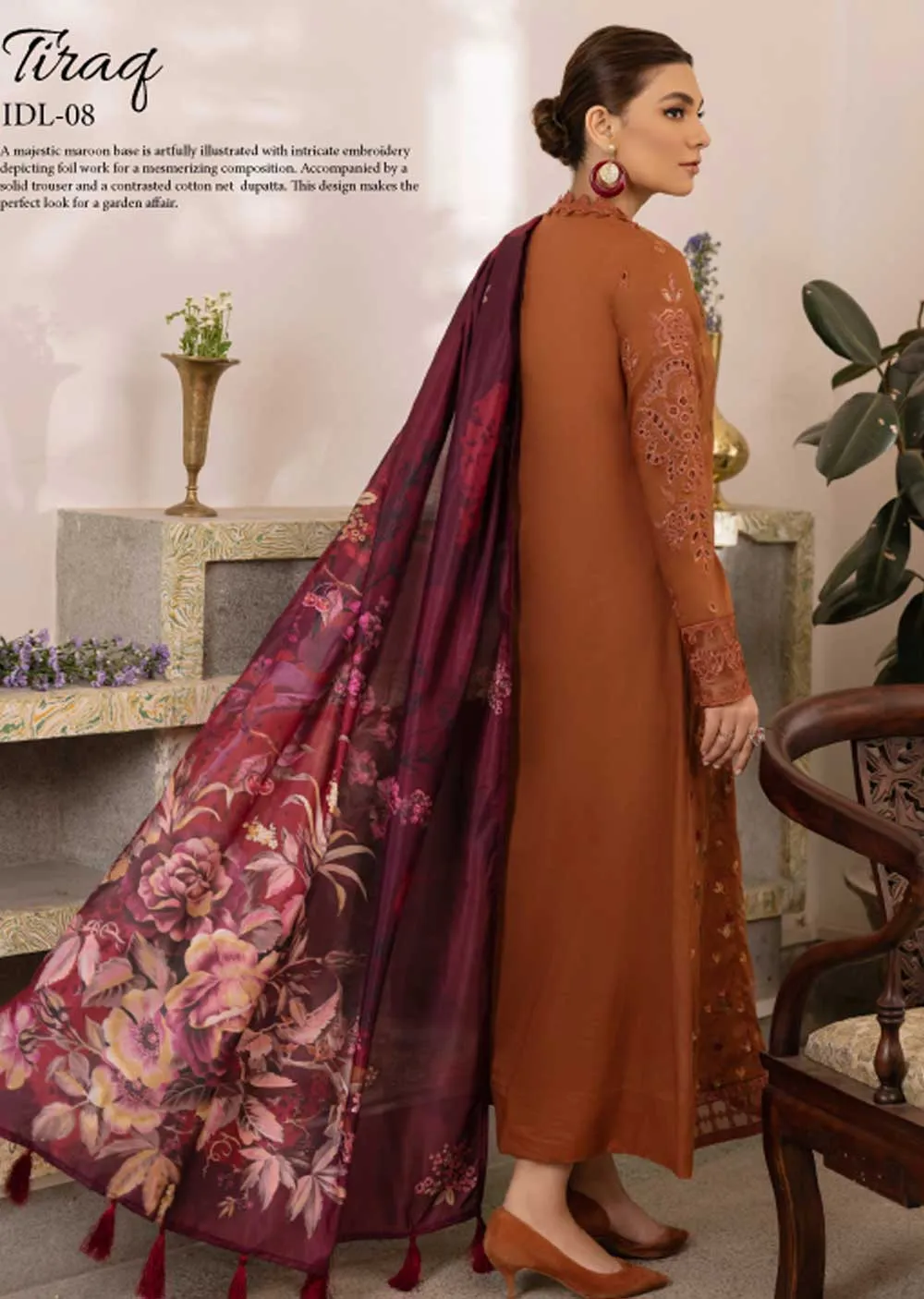 IDL-08 - Unstitched - Dastan Collection by Iznik 2023