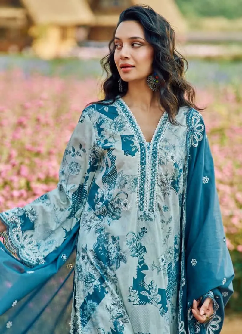 Image Luxury Lawn Embroidered Unstitched Collection SAMAH
