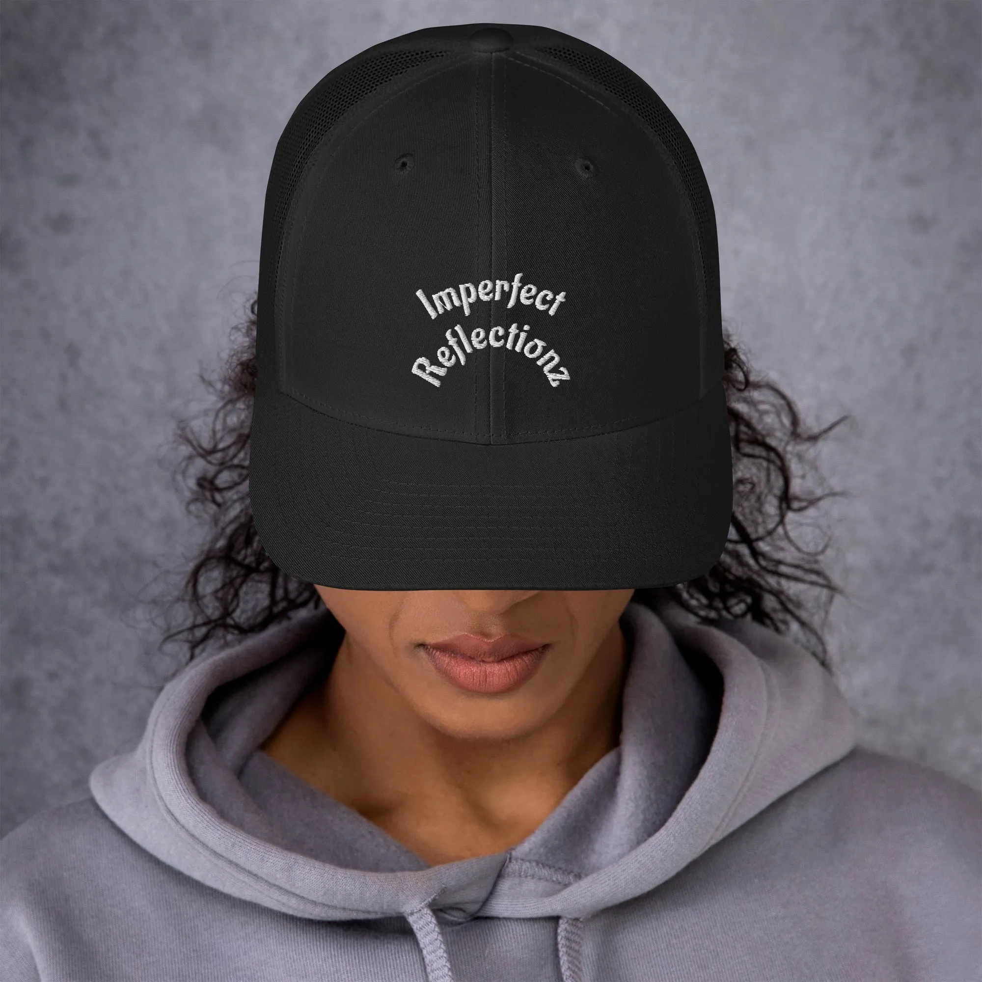 Imperfect Reflectionz Retro Trucker Cap