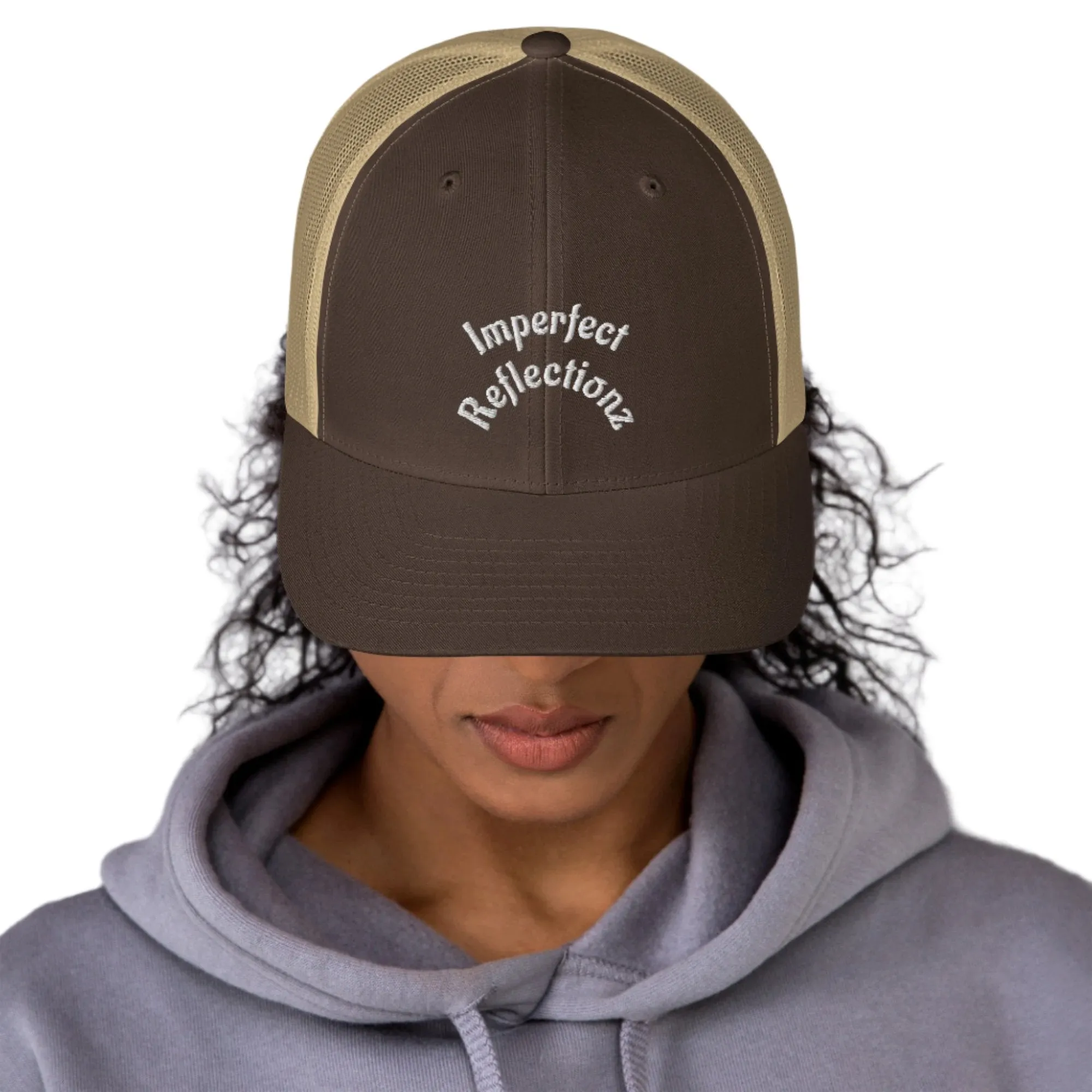 Imperfect Reflectionz Retro Trucker Cap