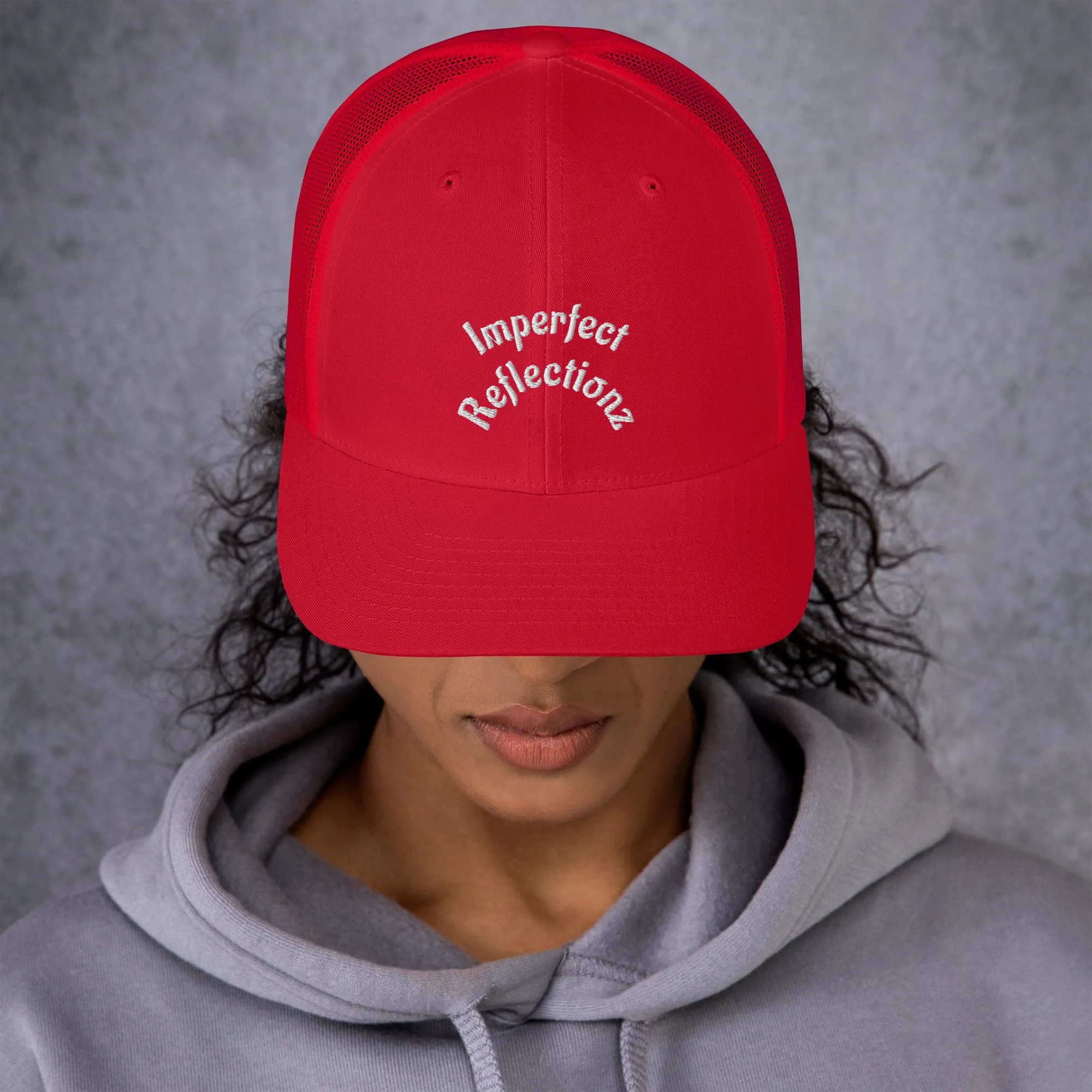Imperfect Reflectionz Retro Trucker Cap