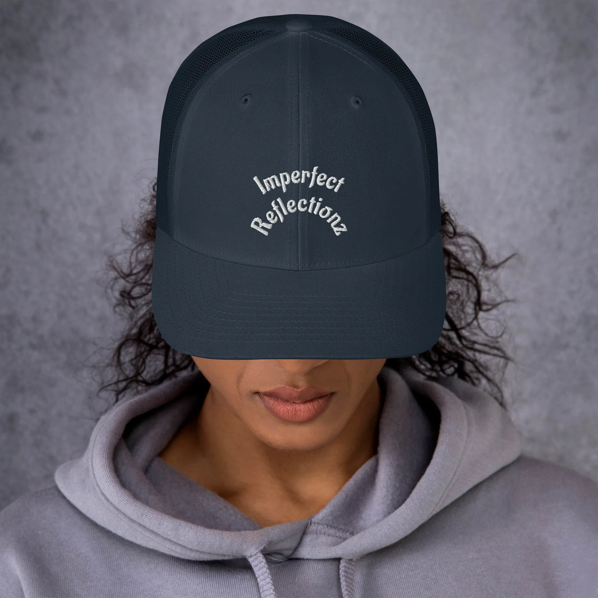 Imperfect Reflectionz Retro Trucker Cap