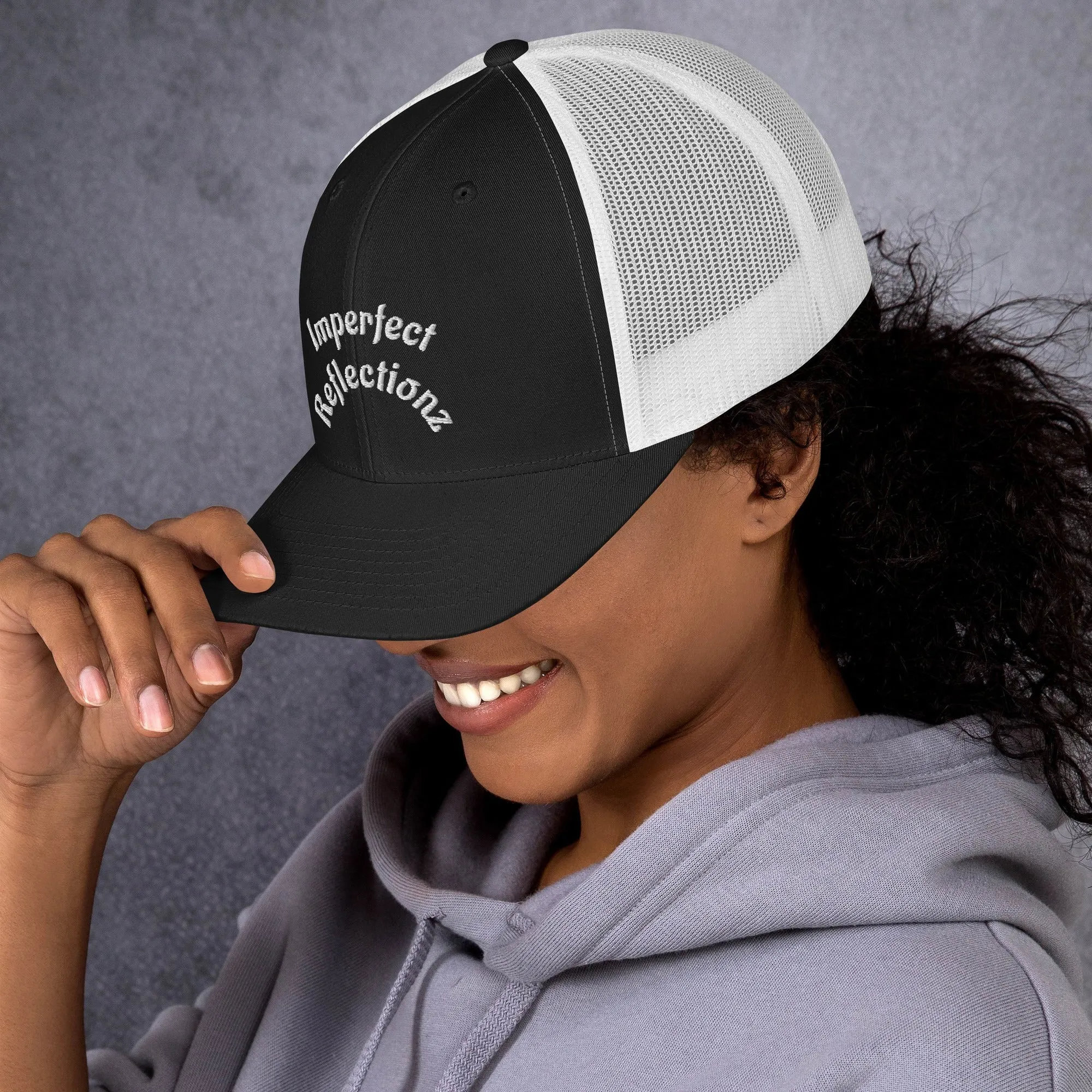 Imperfect Reflectionz Retro Trucker Cap