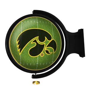 Iowa Hawkeyes: On the 50 - Rotating Lighted Wall Sign