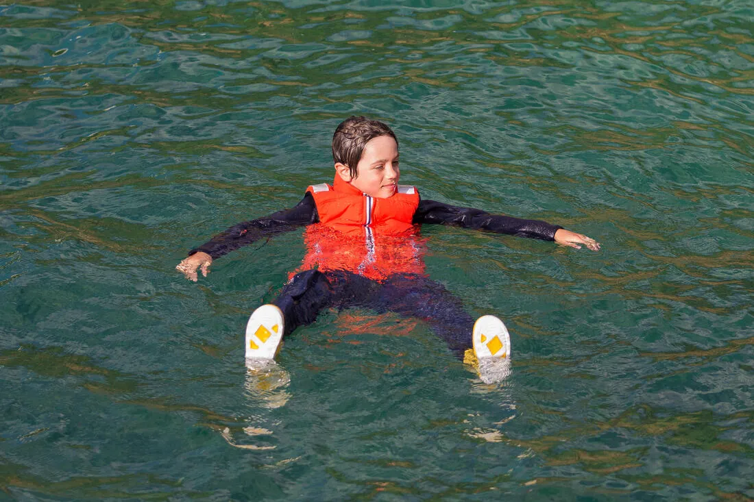 Izeber Children's Reversible 50N Sailing Flotation Jacket - Dark Blue