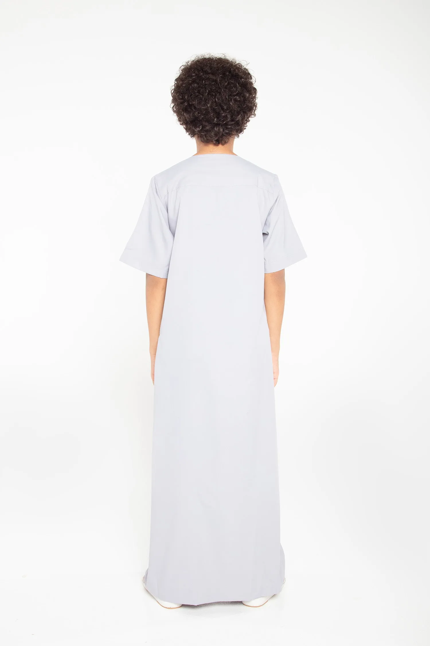 J110 Boys Grey Short Sleeve