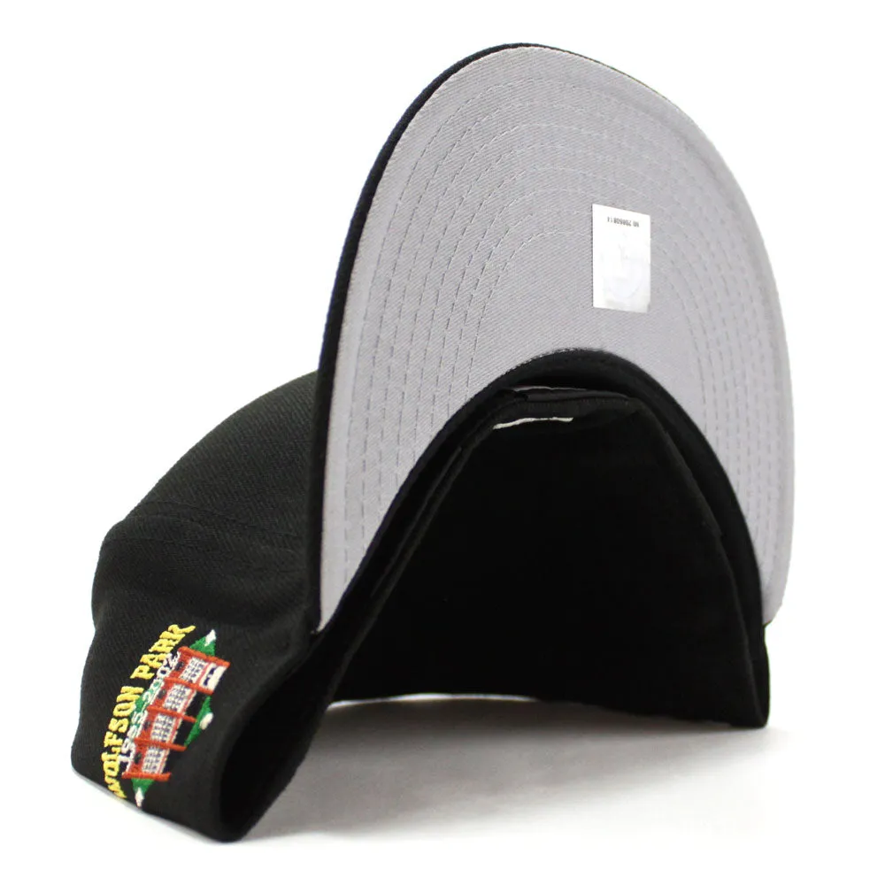 Jacksonville Expos Wolfson Park Stadium New Era 59Fifty Fitted Hat (Glow in the Dark Black Gray Under Brim)