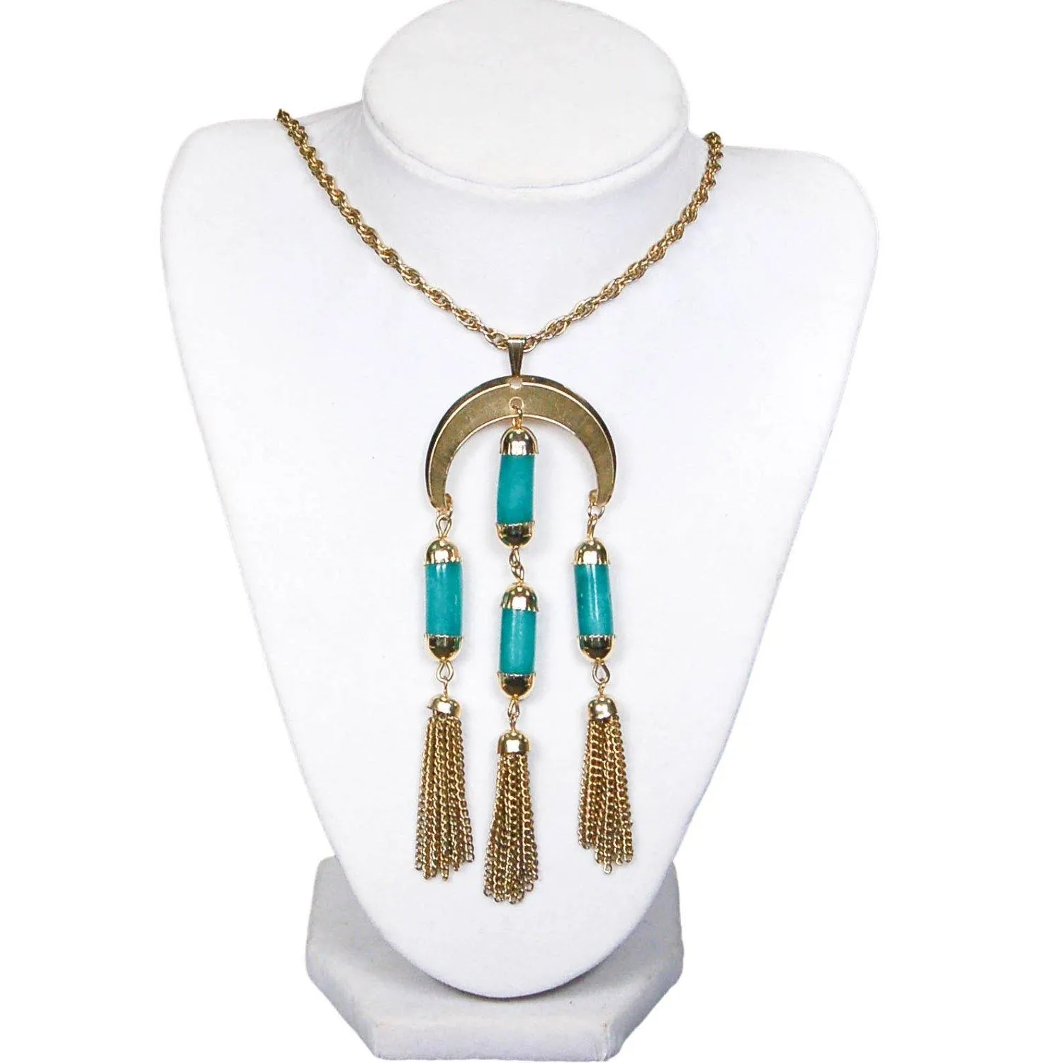 Jade Tassel Necklace