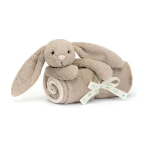 JELLYCAT- BASHFUL BEIGE BUNNY BLANKIE PLUSH TOY