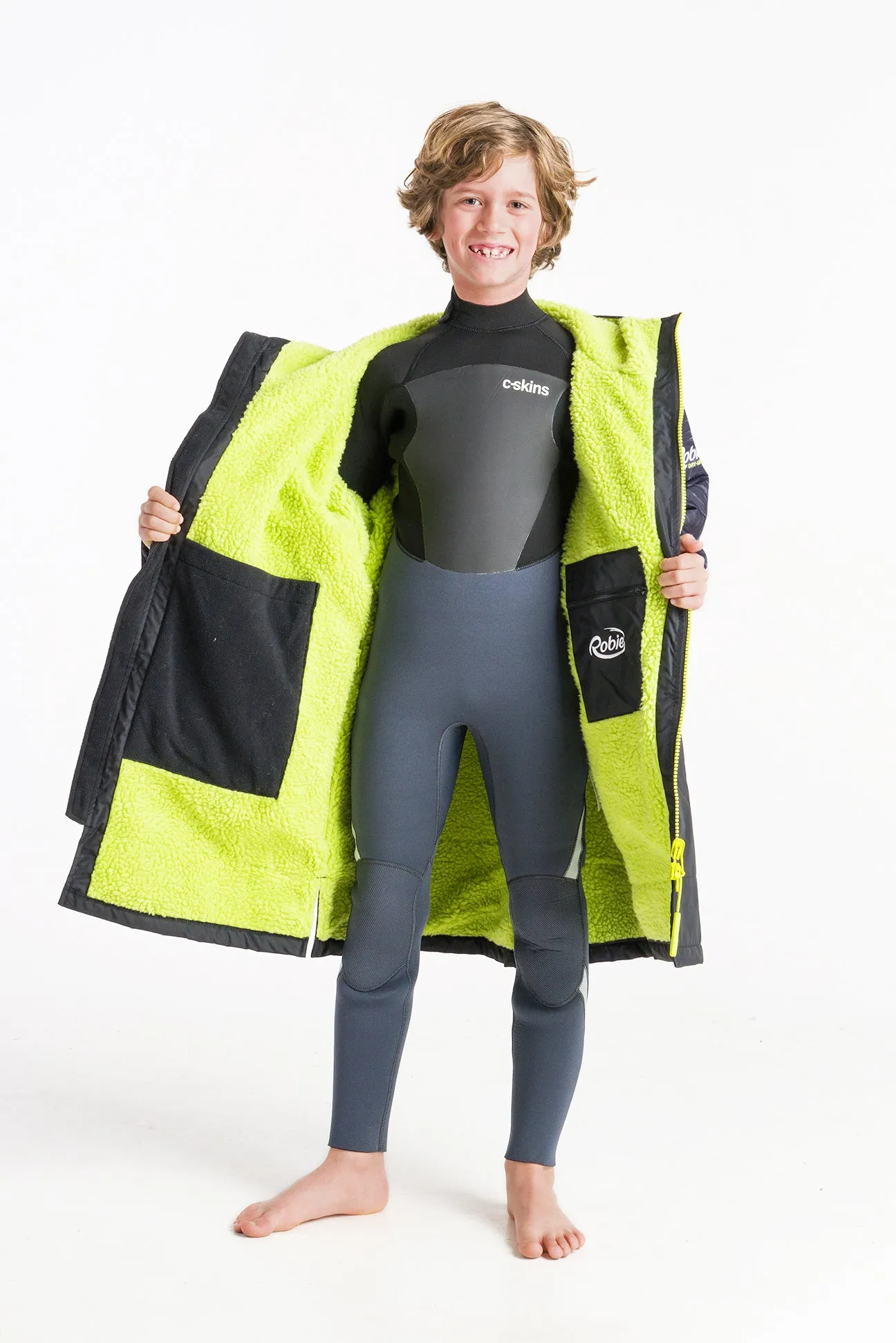 Junior Dry-Series Recycled Long Sleeve Changing Robe