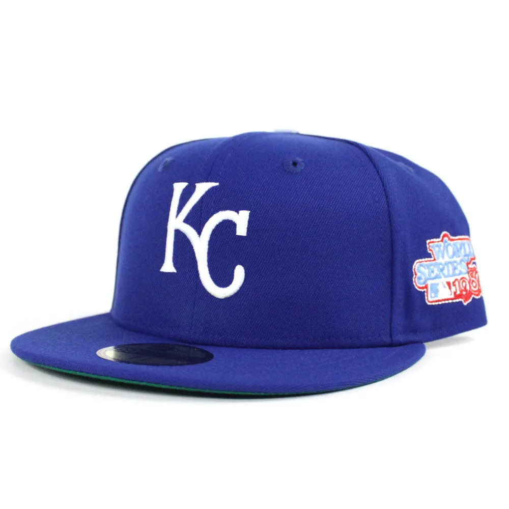 Kansas City Royals 1980 World Series New Era 59Fifty Fitted Hat (Green Under Brim)