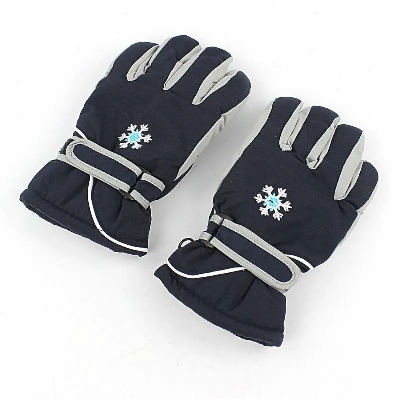 Kids children Windproof Waterproof Snow Ski Gloves outdoor sport warm gloves MG-05