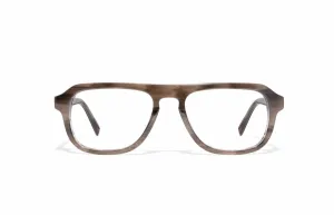 Kingsley - Grey Horn - Blue Light Filtering