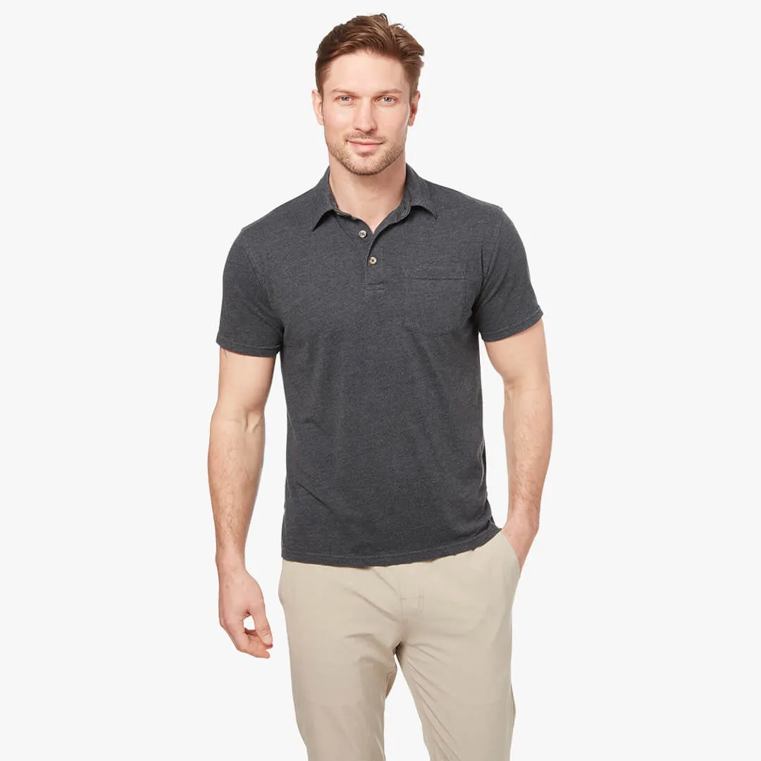 Kismet Polo | Charcoal