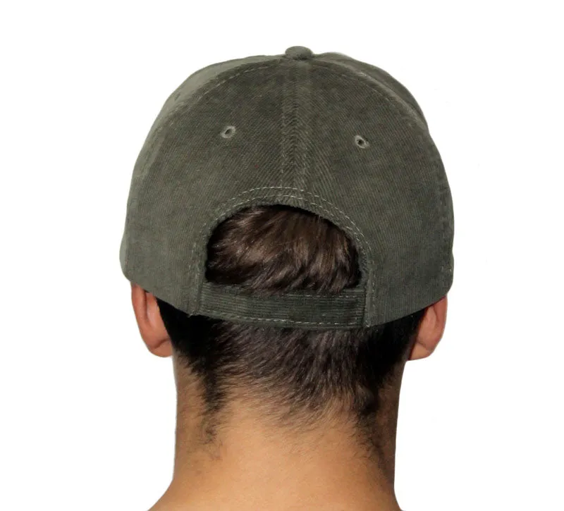 Kommetjie Surf Co Corduroy Cap Retro Olive