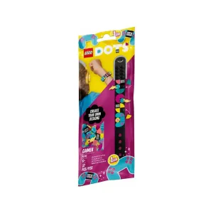 LEGO DOTS -  Bratara cu accesorii - Jocuri video 41943, 37 piese